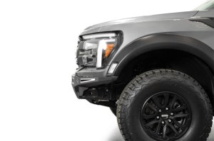 Ford F150 Raptor Bumper - Front - Addictive Desert Designs - Rock Fighter - Hammer Black - `21-`25 Ford F150 Raptor Bumper - Front - Addictive Desert Designs - Rock Fighter - Hammer Black - `21-`25